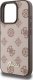 Guess Guess GUHMP16XPGPYSW iPhone 16 Pro Max 6.9" brązowy/brown hardcase Peony Script MagSafe 17
