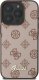 Guess Guess GUHMP16XPGPYSW iPhone 16 Pro Max 6.9" brązowy/brown hardcase Peony Script MagSafe 2