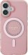 Guess Guess GUHMP16XPFTDTEP iPhone 16 Pro Max 6.9" różowy/pink hardcase IML Rhinestones MagSafe 3