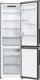 Lodówka Candy Candy Refrigerator | CNCQ2T518EX | Energy efficiency class E | Free standing | Combi | Height 182.5 cm | No Frost system | Fridge net capacity 197 L | Freezer net capacity 82 L | 38 dB | Stainless Steel 2