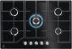 Płyta grzewcza Electrolux Electrolux KGG75362K Black Built-in 74 cm Gas 5 zone(s) 11
