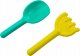 LeanToys Zestaw Zabawek Do Piasku Młynek Grabki Łopatka Foremki LEAN Toys 3