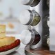 Retoo ZESTAW PRZYPRAWNIK STOJAK OBROTOWY NA PRZYPRAWY 16 SZT 7