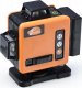 Rosfix LASER KRZYŻOWY POZIOMICA LASEROWA 360 WYŚWIETLACZ 2AKU STATYW WALIZKA + AKC 3
