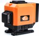 Rosfix LASER KRZYŻOWY POZIOMICA ROSFIX ORANGE TIGER STATYW 120CM 2AKU PILOT TARCZA 9