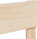 vidaXL vidaXL Rama łóżka bez materaca, 100x200 cm, lite drewno sosnowe 10