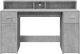 Biurko vidaXL Szare 140 cm x 55 cm 6