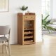 vidaXL vidaXL Szafka na wino Panama, 57x40x111,5 cm, lite drewno sosnowe 3