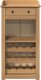 vidaXL vidaXL Szafka na wino Panama, 57x40x111,5 cm, lite drewno sosnowe 4