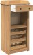 vidaXL vidaXL Szafka na wino Panama, 57x40x111,5 cm, lite drewno sosnowe 5