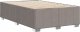 vidaXL vidaXL Rama łóżka, kolor taupe, 120x200 cm, obita tkaniną 6
