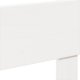 vidaXL vidaXL Rama łóżka bez materaca, biała, 135x190 cm, lite drewno sosnowe 10
