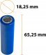 Rosfix ROSFIX AKUMULATOR LITOWO-JONOWY 1500MAH 3,7V WYDAJNY BEZ PCM 18,25x65,25mm 1