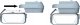 Rosfix ADAPTER AKUMULATORA PRZEJSCIÓWKA DEWALT 18V 20V MILWAUKEE M18 DO BOSCH 9