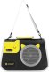 Springos Transporter dla kota, królika, psa do 10 kg 24 x 40 x 24 cm torba transportowa, czarno- żółto- szary UNIWERSALNY 7