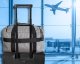Caley TORBA PODRÓŻNA 40x20x25 DO SAMOLOTU RYANAIR WIZZAIR BAGAŻ PODRĘCZNY - CZARNA 4