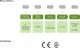 Noark Obudowa modułowa Noark PNF 24T 101514 podtynkowa 2x12 modułów IP40 biała/transparentna 3