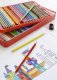 Faber-Castell Kredki Grip 60 Kolorów Opakowanie Metalowe 7