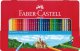 Faber-Castell Zestaw 36 kolorowych ołówków w metalowym etui 1