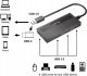 HUB USB Equip Equip USB-Hub 4-Port 3.2  ->4x3.0 +USB-C Adp.5Gbps o.Netz.sw 1