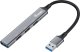 HUB USB Equip Equip USB-Hub 4-Port 3.0  ->1x3.0 3x2.0  5Gbps o.Netzteil gr 4