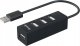 HUB USB Equip Equip USB-Hub 4-Port 2.0  ->4x2.0      480Mbps o.Netzteil sw 1