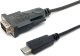 Adapter USB Equip Equip Adapter USB-C -> Seriell RS232-DB9      St/St 1.50m sw 1