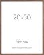 Ramka Focus Focus Rock Walnut veneer 20X30 1