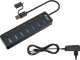 HUB USB Equip Equip USB-Hub 7-Port 3.2  ->7x3.2        5Gbps m.Netzteil sw 1