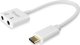 Adapter AV Equip Adapter USB-C -> Audio    2x3-Pin 3.5mm St/Bu 0.15m ws 1