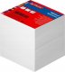 Herlitz Blok notatnikowy 9x9x9cm 900Bl. biały klejony 1