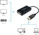 Adapter AV Equip Equip Displayport->HDMI/VGA/DVI Adapter St/Bu        schwarz 3