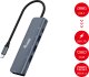 Adapter AV Equip Equip Dock USB-C->HDMI,3xUSB3.0,100WPD       4K30Hz 0.25m gr 2