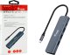 Adapter AV Equip Equip Dock USB-C->HDMI,3xUSB3.0,100WPD       4K30Hz 0.25m gr 3