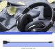 Adapter AV Equip Equip Telefonkabel RJ9 auf 2x 3.5mm Klinke für Headset 25cm 3