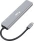 HUB USB Equip Equip Dock USB-C->HDMI,3x USB3.0, 100W PD,SD/TF      schwarz 2