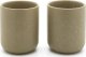 Bredemeijer Bredemeijer Teebecher Umea 200ml beige with coaster        142025 2
