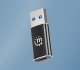 Adapter USB Manhattan MANHATTAN USB-A auf USB-C Adapter USB 3.2 Gen 2 10Gbps 6