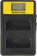 Ładowarka do aparatu Patona PATONA 141655 ładowarka akumulatorów Akumulator aparatu cyfrowego USB 2