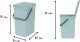 Kosz na śmieci Brabantia Brabantia Sort & Go Waste Bin Jade Green 12 L 4