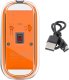 Mysz Manhattan MANHATTAN Funkmaus USB-A 4Tasten RGB LED orange transparent 10