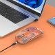 Mysz Manhattan MANHATTAN Funkmaus USB-A 4Tasten RGB LED orange transparent 2