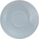 DUO Filiżanka porcelanowa 320 ml + spodek Dalia Niebieska 4