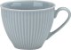 DUO Filiżanka porcelanowa 320 ml + spodek Dalia Niebieska 5