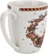DUO Kubek porcelanowy 350ml Mikołaj na saniach 3