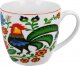 DUO Kubek porcelanowy 460 ml Koguty Folk 1