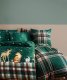 Fleuresse Pościel flanelowa 155x200 cm Aspen 434370/05 zielona 3