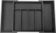 KingHoff Wkład do szuflady 52x34,5x5 cm bambusowy czarny KH1745 1