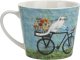 DUO Kubek porcelanowy 610 ml prosty Koci Świat Rower 2