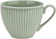 DUO Filiżanka porcelanowa 320 ml + spodek Dalia Zielona 2